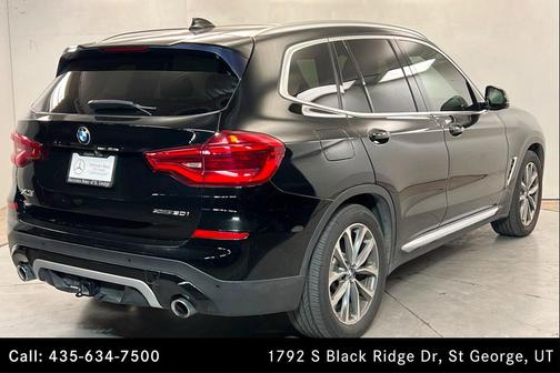 Jet Black 2019 BMW X3 xDrive30i