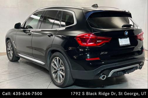 Jet Black 2019 BMW X3 xDrive30i