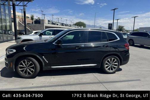 Jet Black 2019 BMW X3 xDrive30i