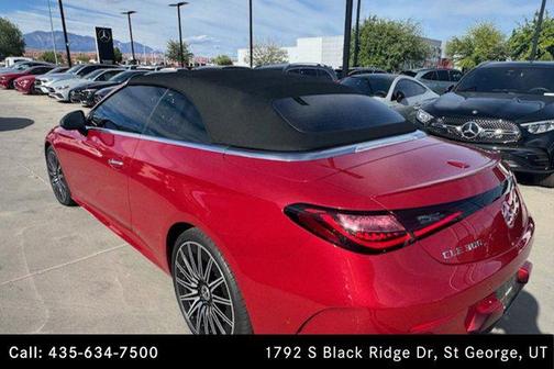 MANUFAKTUR PATAGONIA RED 2024 Mercedes-Benz CLE 300 4MATIC Cabriolet