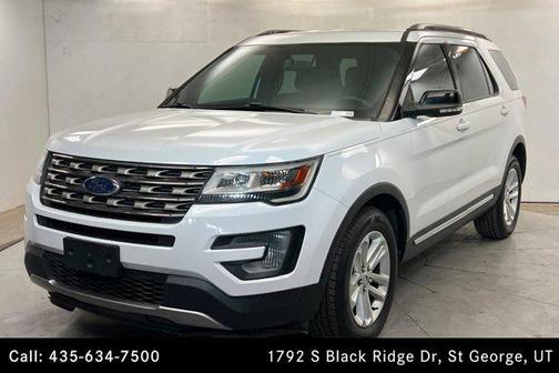 Oxford White 2017 Ford Explorer XLT