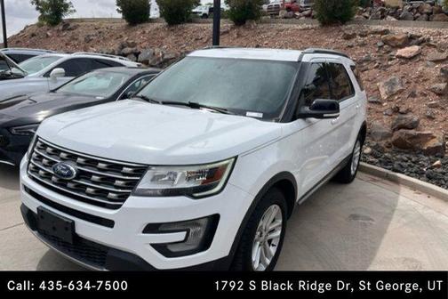 Oxford White 2017 Ford Explorer XLT