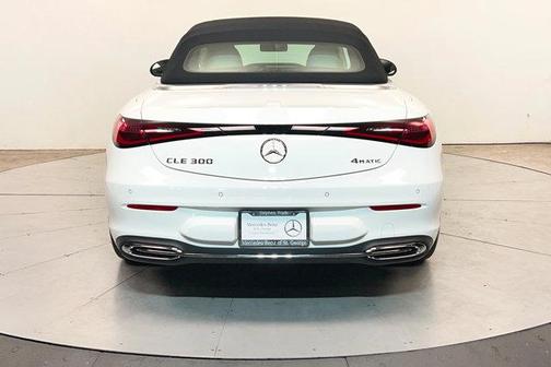 Polar White 2026 Mercedes-Benz CLE 300 4MATIC Cabriolet