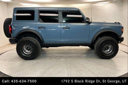Azure Gray Metallic Tri-Coat 2025 Ford Bronco Badlands