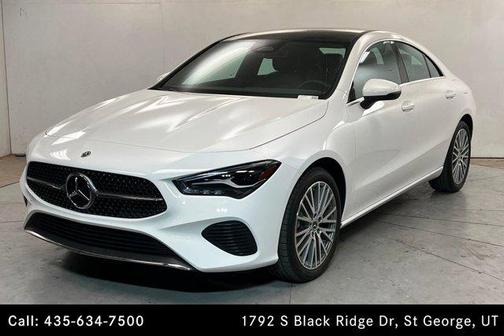 Polar White 2026 Mercedes-Benz CLA 250 4MATIC
