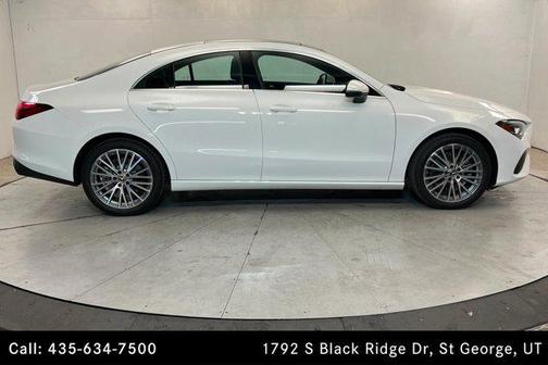 Polar White 2026 Mercedes-Benz CLA 250 4MATIC