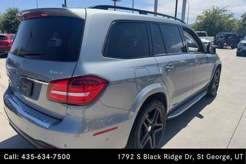 SELENITE GRAY 2017 Mercedes-Benz GLS 550 Base 4MATIC