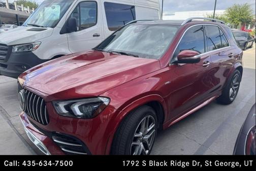 designo Cardinal Red Metallic 2021 Mercedes-Benz AMG GLE 53 4MATIC+