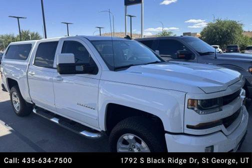 Summit White 2017 Chevrolet Silverado 1500 2LT