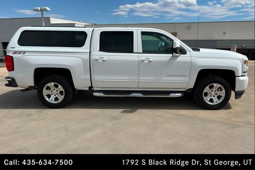 Summit White 2017 Chevrolet Silverado 1500 2LT