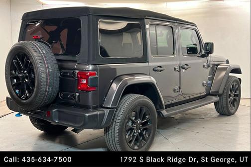 Granite Crystal Metallic Clearcoat 2022 Jeep Wrangler Unlimited 4xe Sahara