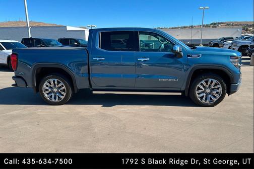 Downpour Metallic 2025 GMC Sierra 1500 Denali