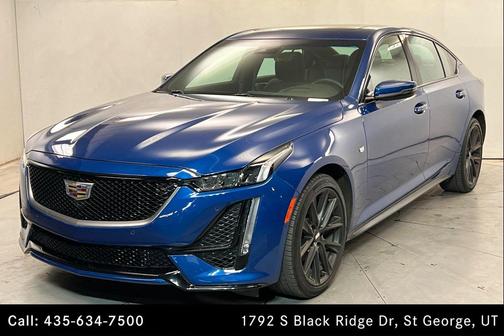 Wave Metallic 2023 Cadillac CT5 Sport