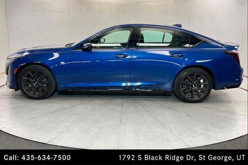 Wave Metallic 2023 Cadillac CT5 Sport