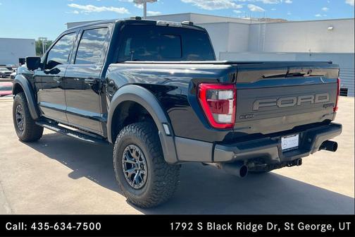 Agate Black Metallic 2022 Ford F-150 Raptor