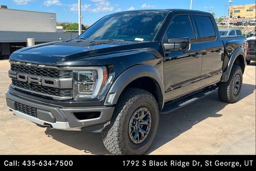 Agate Black Metallic 2022 Ford F-150 Raptor