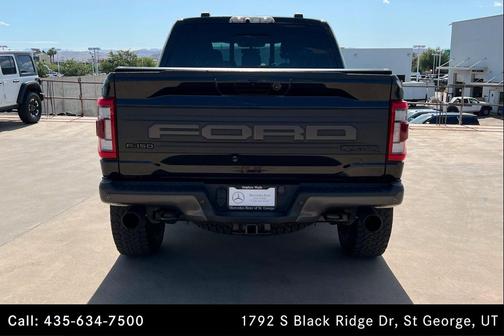 Agate Black Metallic 2022 Ford F-150 Raptor