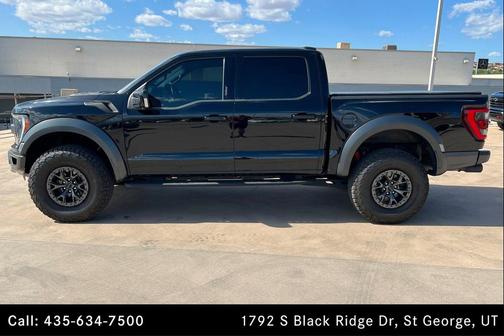 Agate Black Metallic 2022 Ford F-150 Raptor