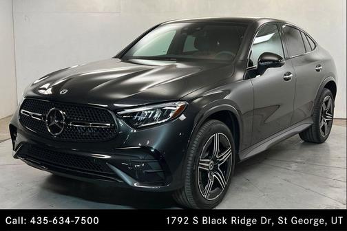 Graphite Grey Metallic 2026 Mercedes-Benz GLC 300 4MATIC Coupe