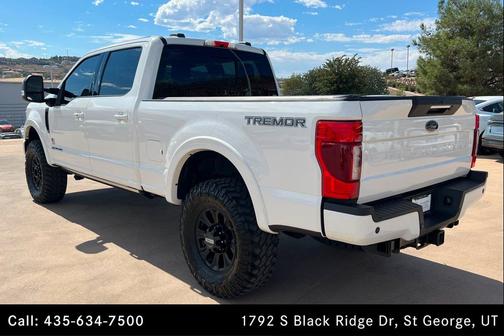 Star White Metallic Tri-Coat 2022 Ford F-250 Lariat