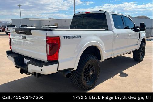 Star White Metallic Tri-Coat 2022 Ford F-250 Lariat