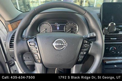 Aspen White TriCoat Pearl 2022 Nissan Armada SL 4WD