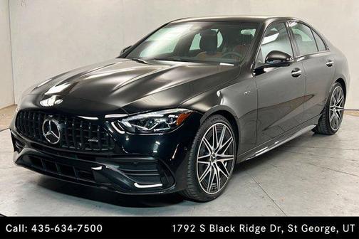 Obsidian Black Metallic 2026 Mercedes-Benz AMG C 43 4MATIC