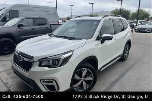 Crystal White Pearl 2019 Subaru Forester Touring