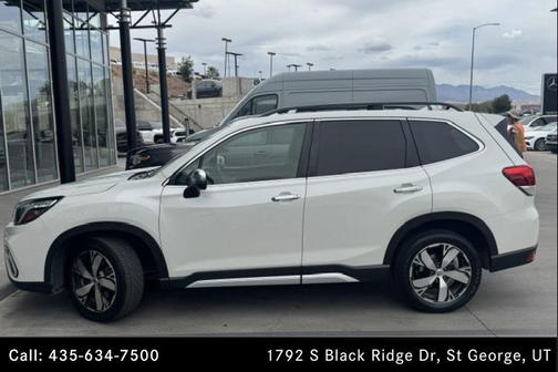 Crystal White Pearl 2019 Subaru Forester Touring