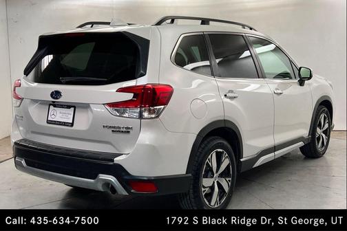 Crystal White Pearl 2019 Subaru Forester Touring