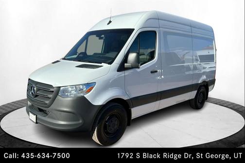 Arctic White 2026 Mercedes-Benz Sprinter 2500 Standard Roof