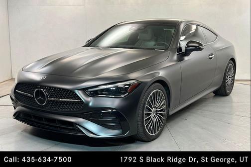 MANUFAKTUR Graphite Grey Magno 2026 Mercedes-Benz CLE 300 4MATIC Coupe