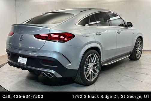 Cirrus Silver Metallic 2022 Mercedes-Benz AMG GLE 53 4MATIC+ Coupe