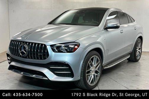 Cirrus Silver Metallic 2022 Mercedes-Benz AMG GLE 53 4MATIC+ Coupe