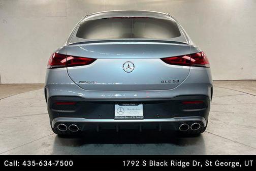 Cirrus Silver Metallic 2022 Mercedes-Benz AMG GLE 53 4MATIC+ Coupe
