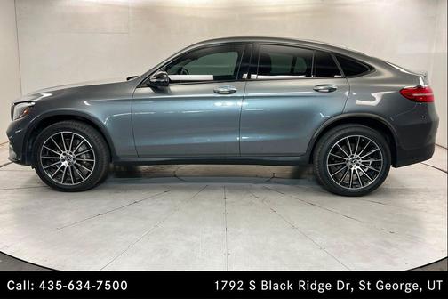 Selenite Grey Metallic 2017 Mercedes-Benz GLC 300 4MATIC Coupe