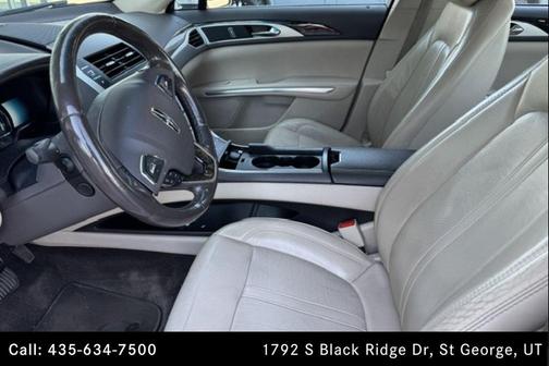 White Platinum Metallic Tri-Coat 2016 Lincoln MKZ Hybrid Base