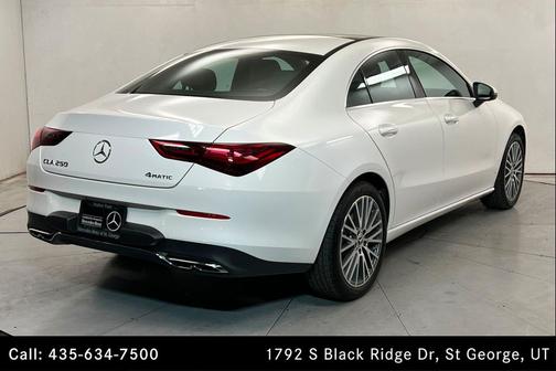 Polar White 2026 Mercedes-Benz CLA 250 4MATIC