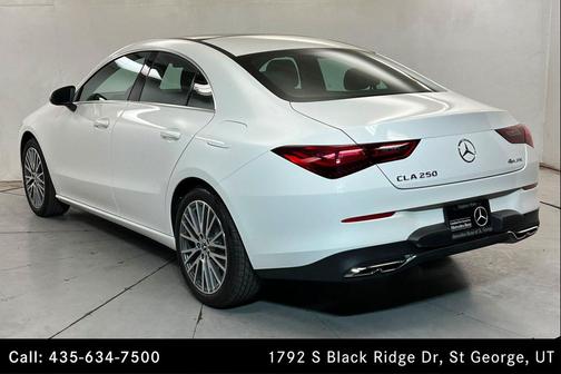 Polar White 2026 Mercedes-Benz CLA 250 4MATIC