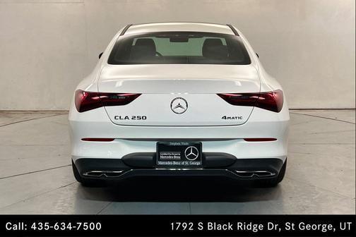 Polar White 2026 Mercedes-Benz CLA 250 4MATIC