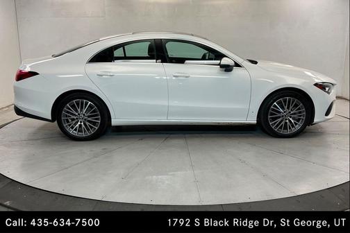 Polar White 2026 Mercedes-Benz CLA 250 4MATIC