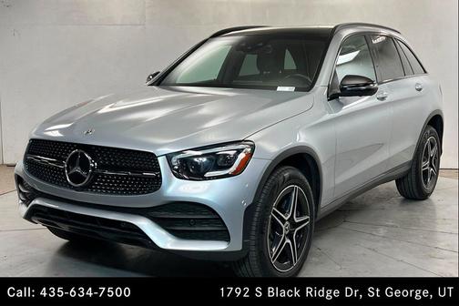 Cirrus Silver Metallic 2022 Mercedes-Benz GLC 300 4MATIC