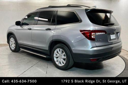 Lunar Silver Metallic 2020 Honda Pilot 2WD LX