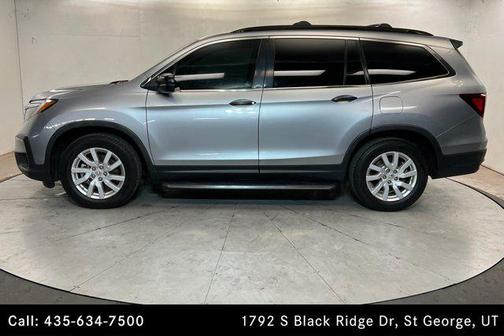 Lunar Silver Metallic 2020 Honda Pilot 2WD LX