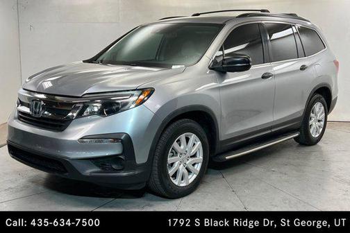 Lunar Silver Metallic 2020 Honda Pilot 2WD LX
