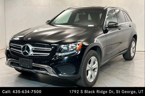 Black 2018 Mercedes-Benz GLC 300 Base