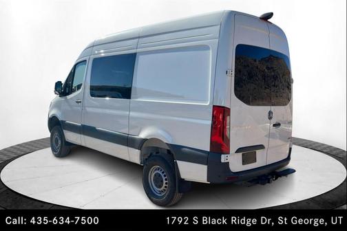 Grey White 2026 Mercedes-Benz Sprinter 2500 Standard Roof