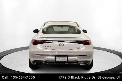 Polar White 2026 Mercedes-Benz CLE 300 4MATIC Coupe