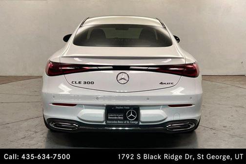 Polar White 2026 Mercedes-Benz CLE 300 4MATIC Coupe