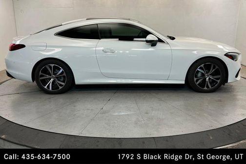 Polar White 2026 Mercedes-Benz CLE 300 4MATIC Coupe